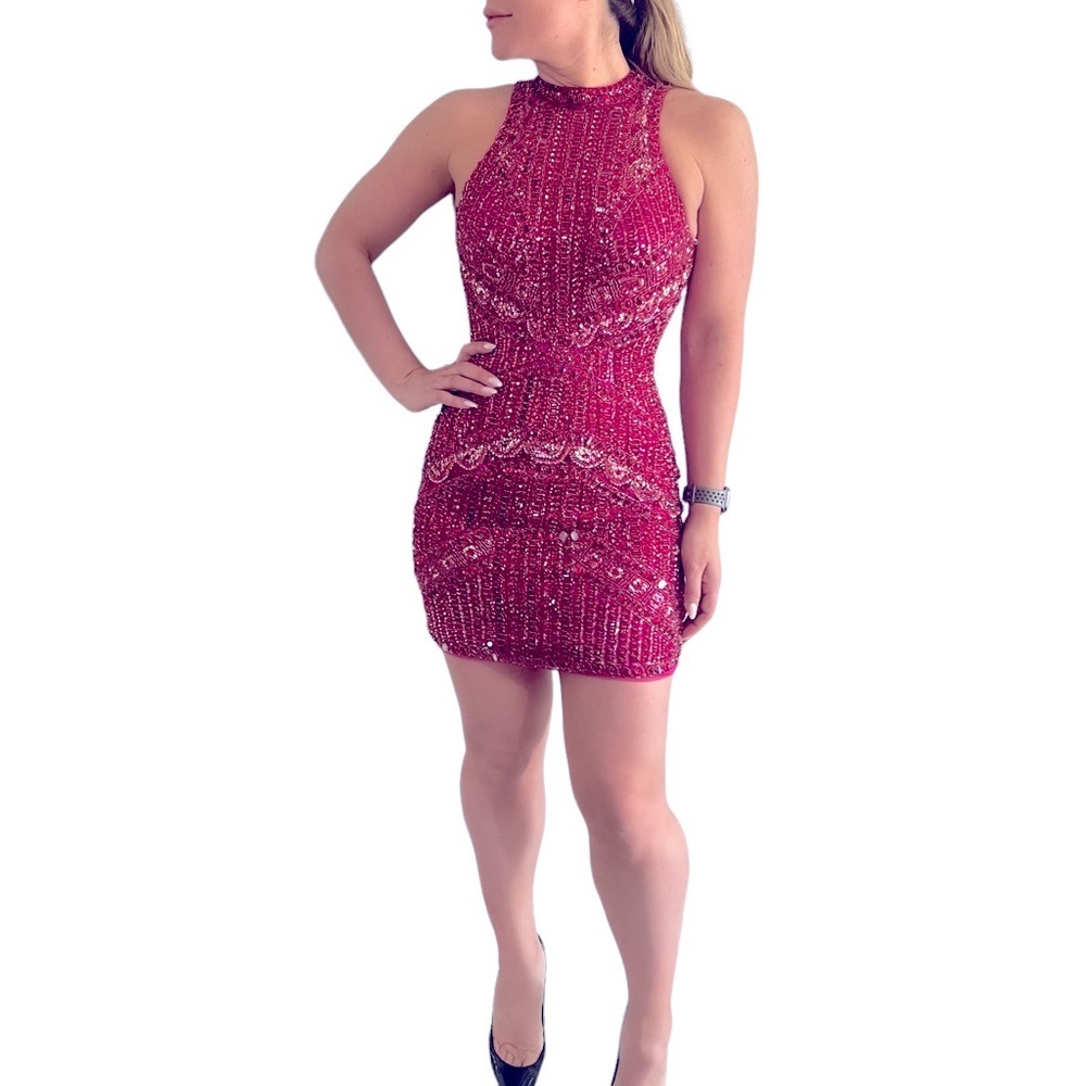 Sherri Hill Sequin Dress Mini